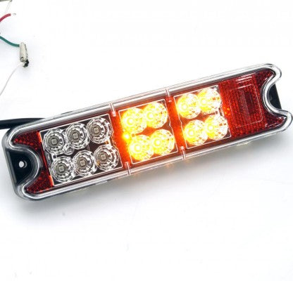 Universal LED All In One Rear Light Unit + Reverse With Built In Reflector (Pair)