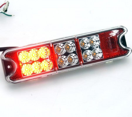 Universal LED All In One Rear Light Unit + Reverse With Built In Reflector (Pair)