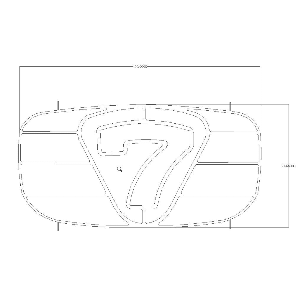 Caterham 7 Style Front Grille