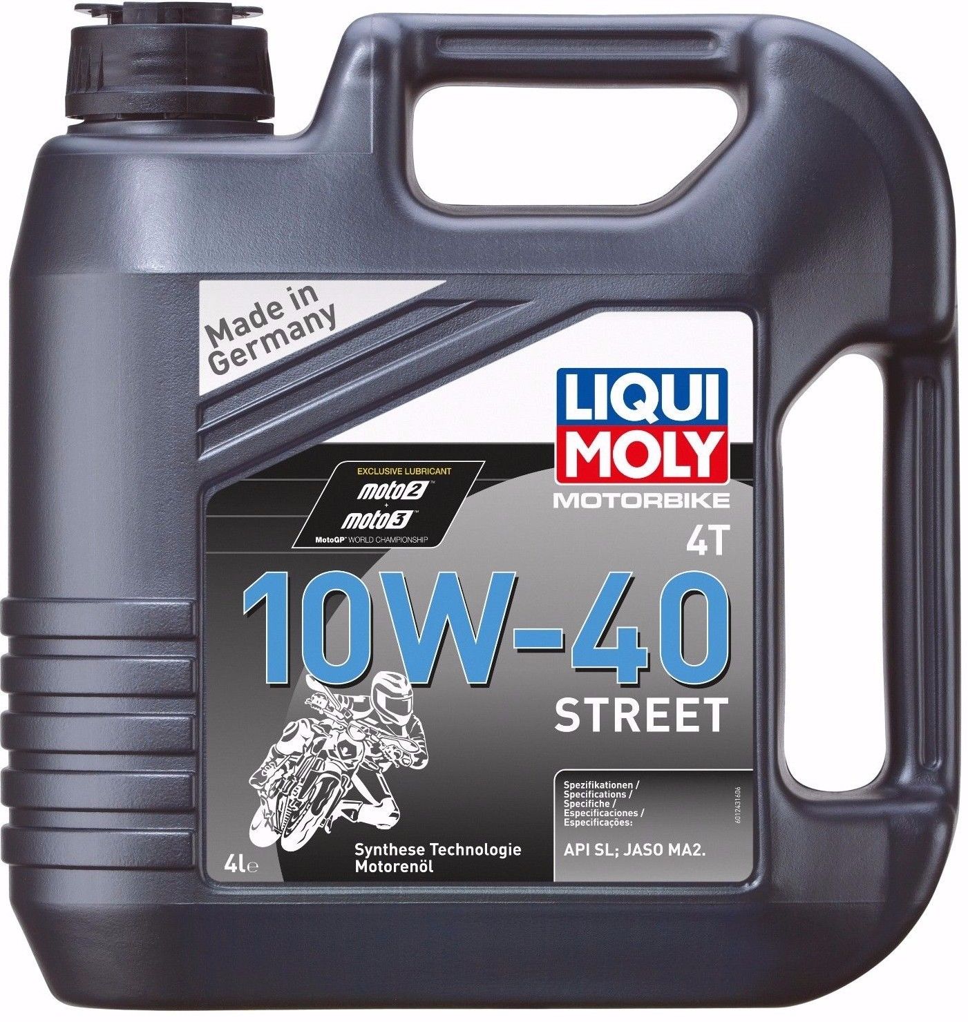 Liqui Moly 4 Stroke Semi Synthetic Street 10W-40 Motorcycle Engine Oil 4L