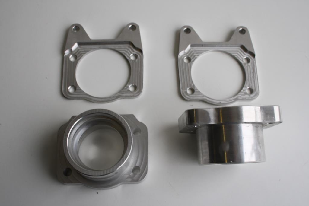 Ford Sierra Rear Aluminium Billet Bearing Carrier  For Cosworth 2WD Calipers (Pair)