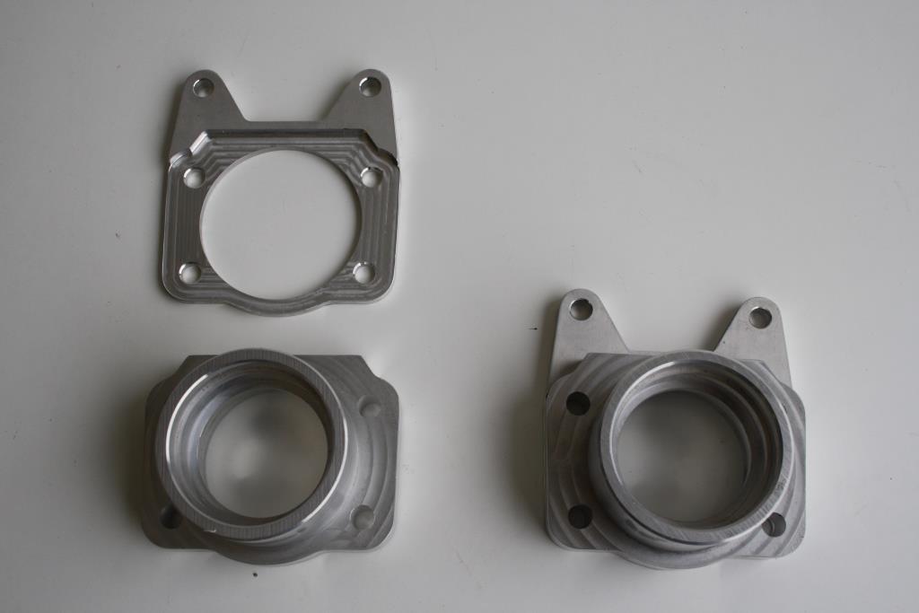 Ford Sierra Rear Aluminium Billet Bearing Carrier  For Cosworth 2WD Calipers (Pair)