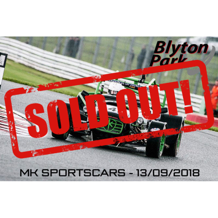 MK Sportscars Trackday Blyton Park - 9 Sept 2023 – Kit Car Direct