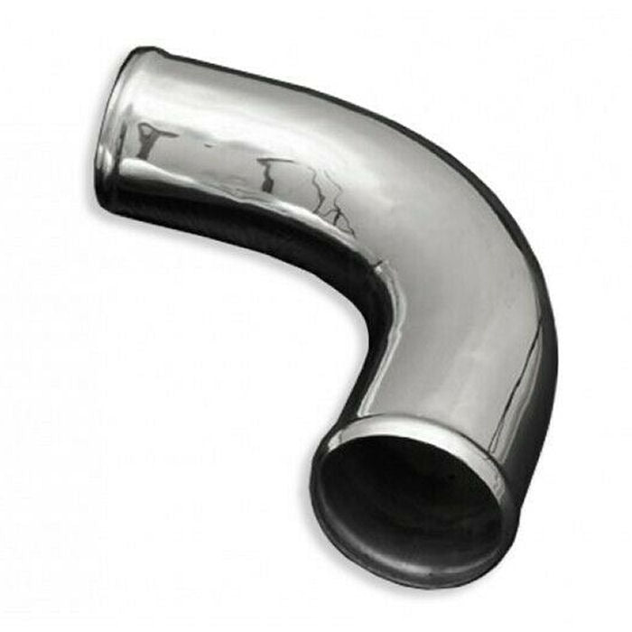 Universal 63mm Aluminium 90 Deg Pipe